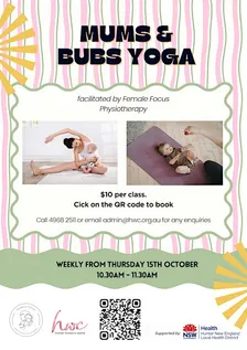 Mums & Bubs Yoga