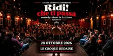 Italian Comedy Night - Ridi! che ti passa | Italian Comedy Luxembourg