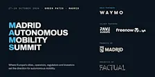 Madrid Autonomous Mobility Summit 2026 (MAMS)