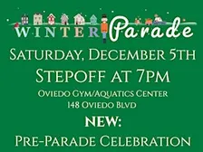 2026 Winter Parade with the City of Oviedo