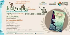 ISOLYMPIA INCONTRA LA SCRITTRICE VINCENZA ALFANO
