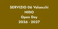 NIDO VALSECCHI OPERA SANT'ALESSANDRO/ OPEN DAY 2026/2027