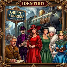 CENA CON DELITTO CLUEDO ORIENT EXPRESS di GialliperCaso