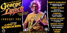 A NIGHT OF DOKKEN with GEORGE LYNCH of DOKKEN & LYNCH MOB