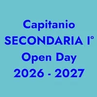 Scuola S.B. Capitanio / Open Day SECONDARIA I GRADO 2026 - 2027