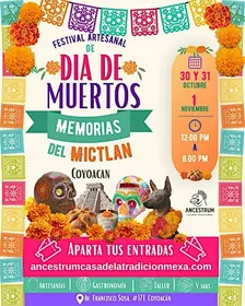 Festival Artesanal de Día de Muertos "Memorias del Mictlán"