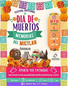 Festival Artesanal de Día de Muertos "Memorias del Mictlán"