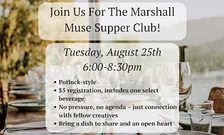 Supper Club for Creatives at The Marshall Muse Gallery