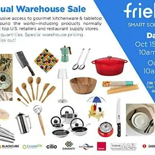 2026 Frieling Annual Warehouse Sale