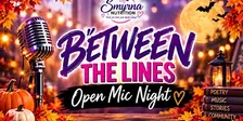 Between the Lines Open Mic Night