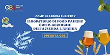 Laboratorio di food pairing con le Acciughe dell'Azienda L'Anciua