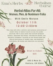 Herbal Allies For All: Women, Men, & Nonbinary Folks with Emily Watson