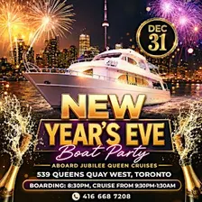Toronto New Years Eve Boat Party 2027 - Official Page