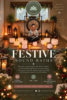 Festive Sound Bath at Temple Wellness