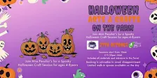 Halloween Arts And Craft On The Farm