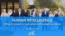 Human Intelligence: What it means to lead when technology can think