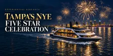Tampa Bay's only 5-Star NYE Cruise Aboard a superyacht - Families Welcome