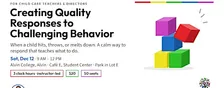 Creating Quality Responses to Challenging Behavior
