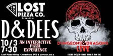 D&Dees - Dungeons & Dragons LIVE at Lost Pizza Hilltop