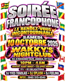 SOIREE FRANCOPHONE ESCALE EN GUINEE