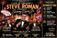 Swing Swing with Steve Roman and his orchestra a tribute to Sammy Davis Jr
