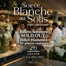 ⚪ Soirée Blanche entre célibataires ✨ Bar d'Hôtel 5* (Champs-Élysées)