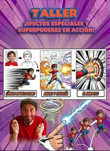 ¡Efectos Especiales y Superpoderes en Acción!