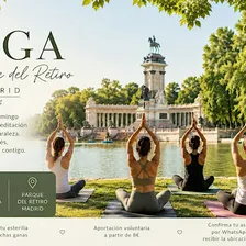 Clase de Yoga en El Retiro