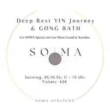"Deep Rest" Yin Journey & GONG Bath