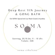 "Deep Rest" Yin Journey & GONG Bath