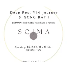 "Deep Rest" Yin Journey & GONG Bath