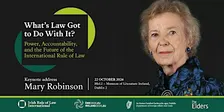 What’s Law Got to Do With It?
