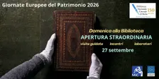 Giornate Europee del Patrimonio 2026 (GEP26)