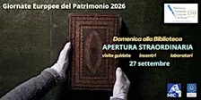 Giornate Europee del Patrimonio 2026 (GEP26)