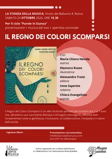 Presentazione libro "Il Regno dei Colori scomparsi", di Chiara Nevola