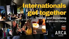 Internationals get together: Drinking and Socializing @ARCA