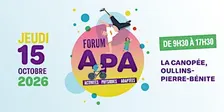 Forum APA - Matinée conférence et table ronde