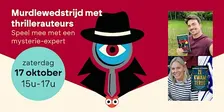 Murdlewedstrijd met thrillerauteurs