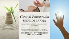 PRESENTAZIONE DEL NUOVO CORSO DI PRANOTERAPIA A PARMA