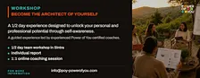 Workshop BECOME THE ARCHITECT OF YOURSELF