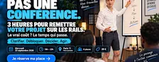 ARRÊTONS DE PERDRE DES MOIS SUR UN PROJET QUI COMPTE.