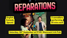 Reparations - an English comedy special in Munich