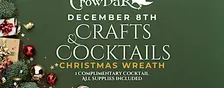 Crafts & Cocktails: Christmas Wreath