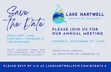Lake Hartwell Partners for Clean Water Annual Meeting
