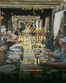 Farm to Table Supper