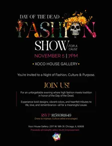 Day of the Dead fashion show