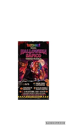 HALLOWEEN SAFICO MATCH4HER TEMATICA MOVIES 9PM-2AM