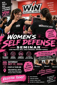 WOMEN SELF DEFENSE SEMINAR & NONPROFIT FUNDRAISER