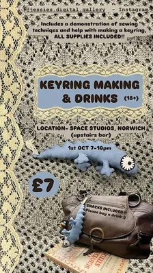 KEYRING MAKING AND DRINKS