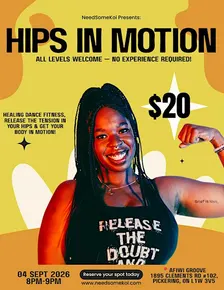 Hips in Motion - EAST SIDE October
